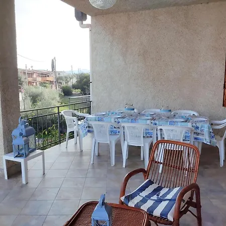 Family With Balcony In Budoni